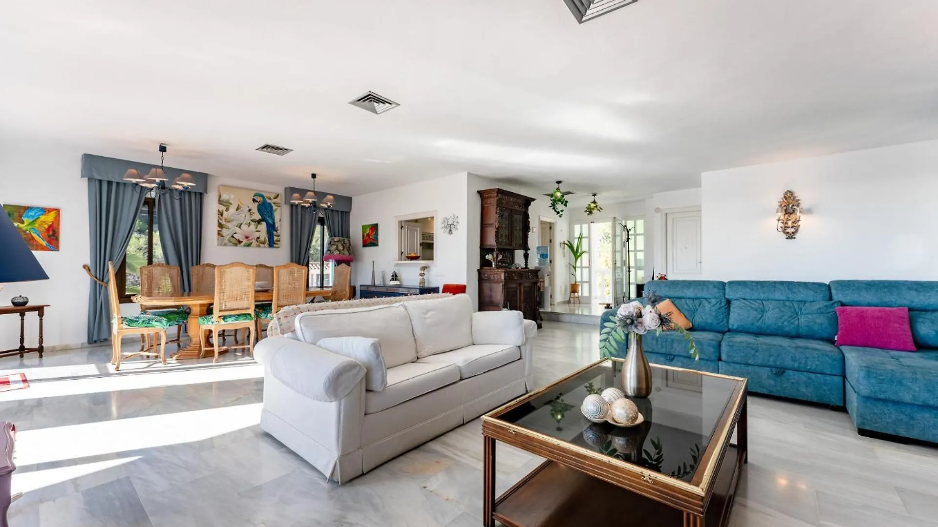 Andalucian Villa With Huge Pool, Sea View, Billiard And Ping Pong Mijas