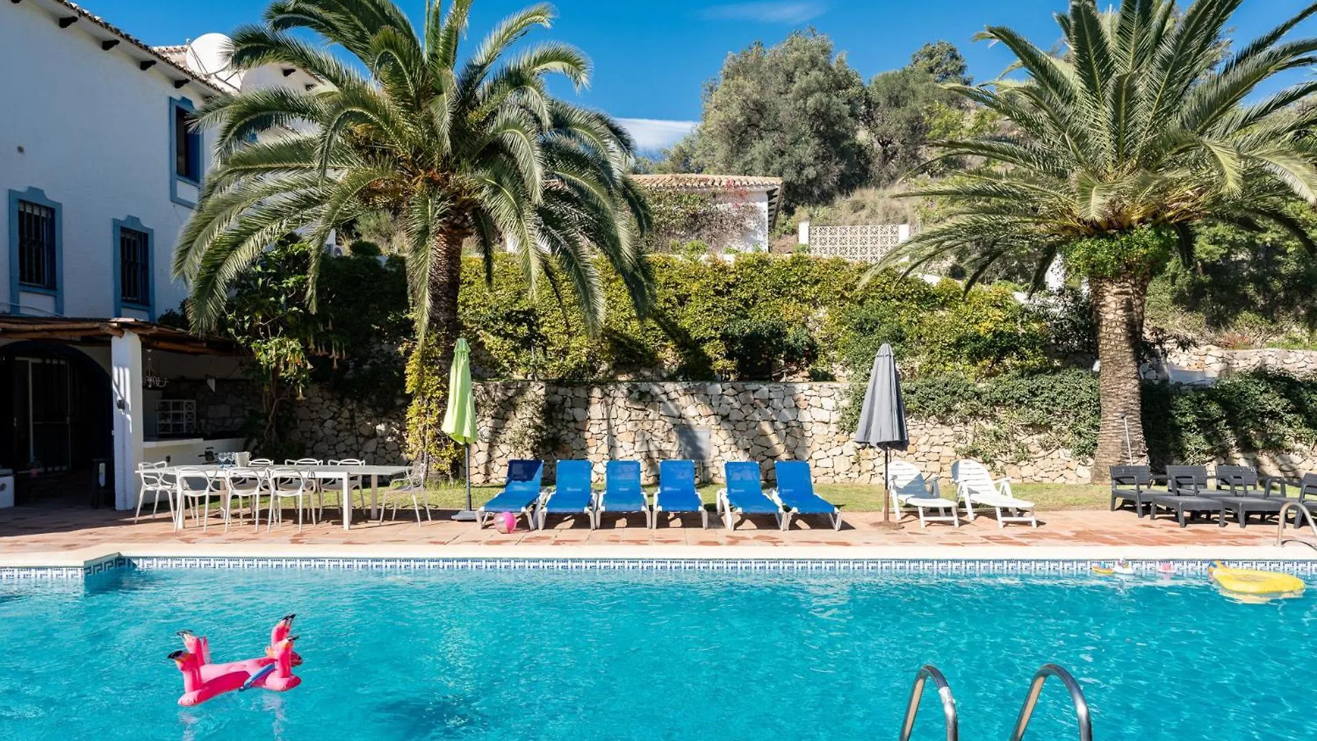 Andalucian Villa With Huge Pool, Sea View, Billiard And Ping Pong Mijas Spanyolország