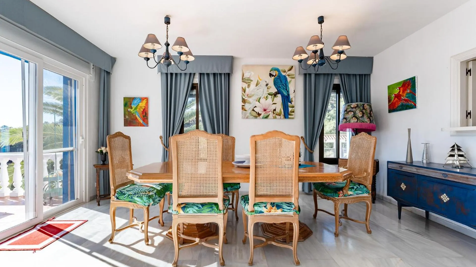 Andalucian Villa With Huge Pool, Sea View, Billiard And Ping Pong Mijas